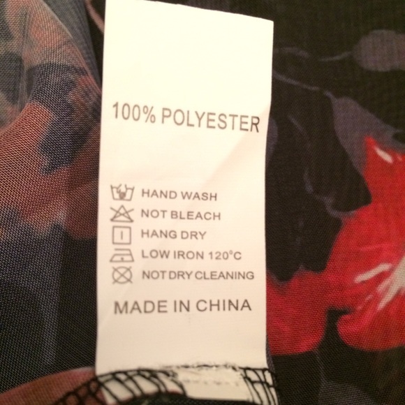 NWOT! Floral Chiffon Kimono - Picture 4 of 4